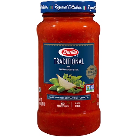 Premium Traditional Tomato Sauce Barilla 24 Oz., PK8